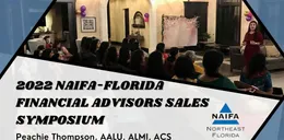 Join Peachie at the NAIFA-FL Financial Advisors Sales Symposium