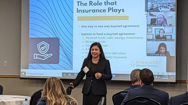Thank you, FPA, for having Peachie speak at your conference!