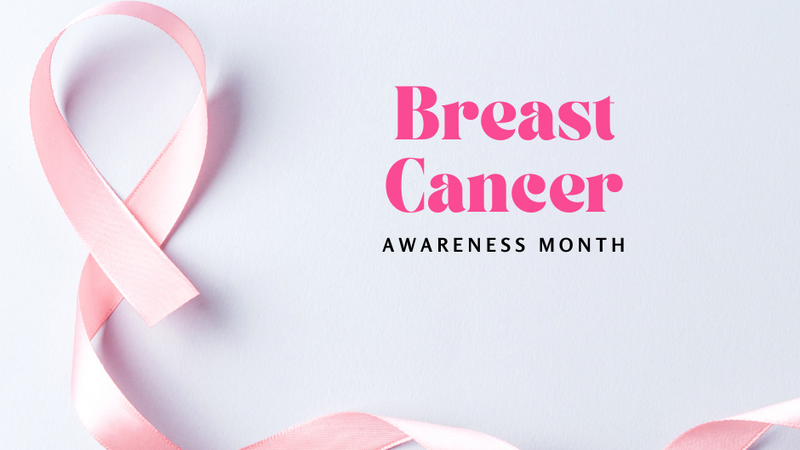 October is Breast Cancer Awareness month!