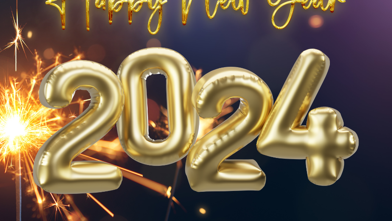 Happy New Year 2024 from Peach Insurance Services!