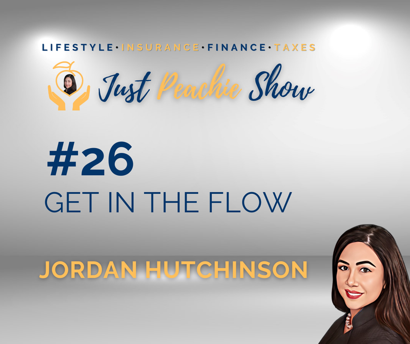  Just Peachie Ep#26:  Get in the flow with Dr. Jordan Hutchinson