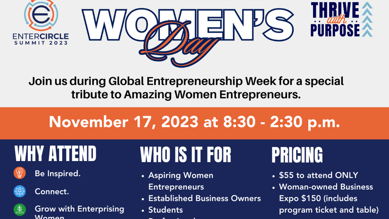 Join Peachie at the Women's Day, EnterCircle 2023