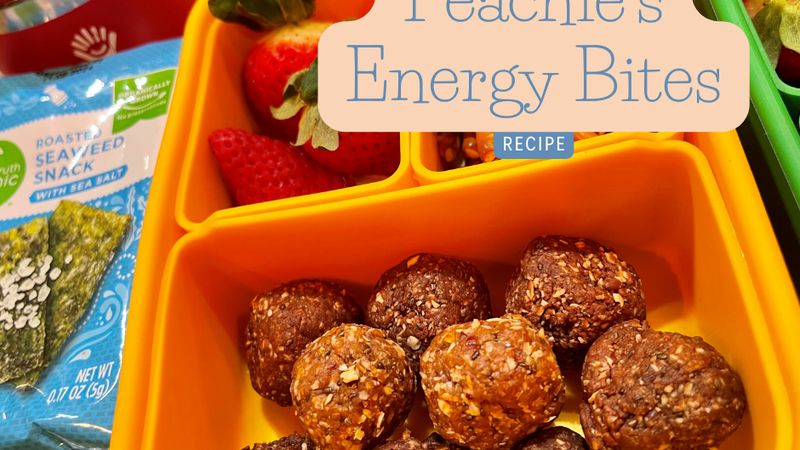Peachie's Energy Bites Recipe