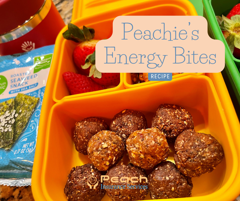 Peachie's Energy Bites Recipe