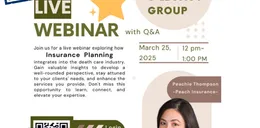 Insurance Planning Meets Death Care: Our Live Webinar Success Story!