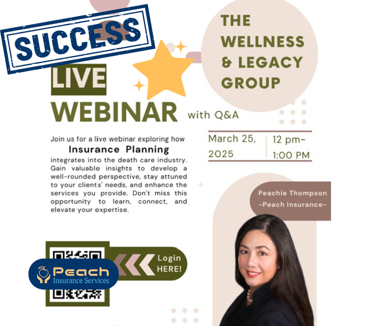 Insurance Planning Meets Death Care: Our Live Webinar Success Story!