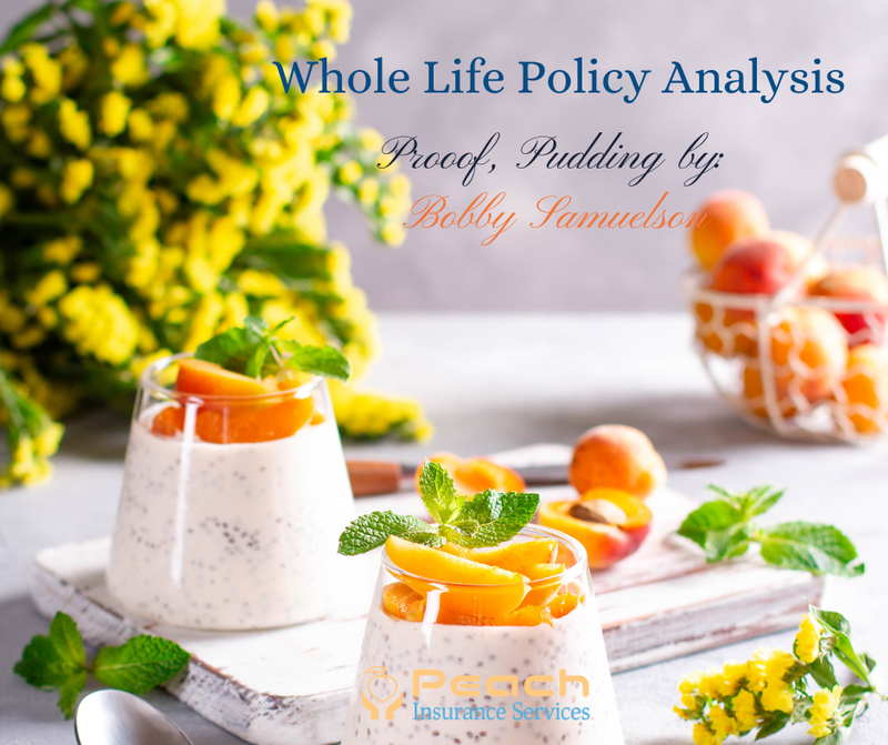 A True Story of A Whole Life Policy and An Expert Analysis
